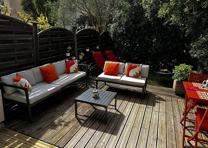 Avec Jardin Sud Proche Bord De Apartmán